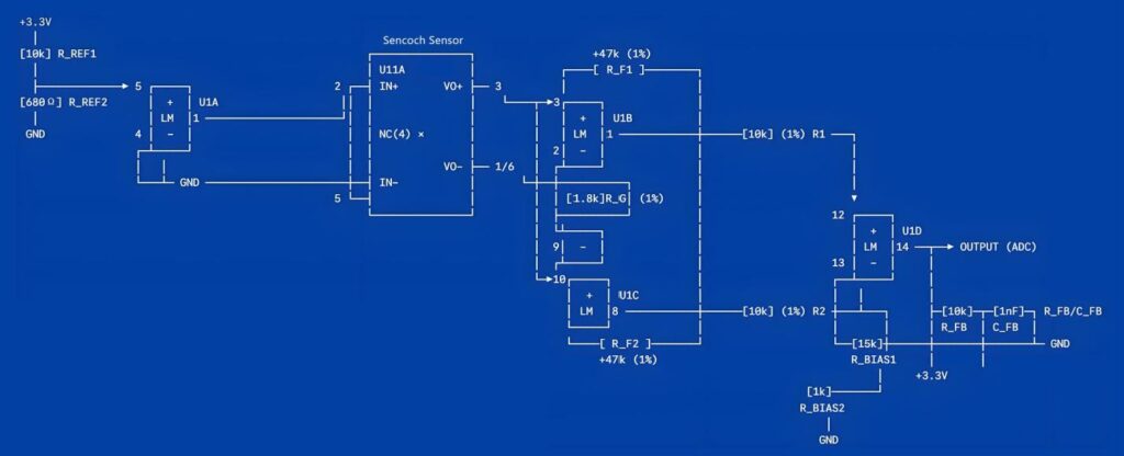 mV Pressure Sensor Signal Conditioning Circuit Design 1 2 1